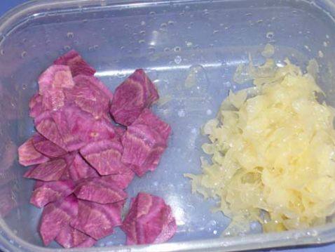 妖艳银耳糊步骤1
