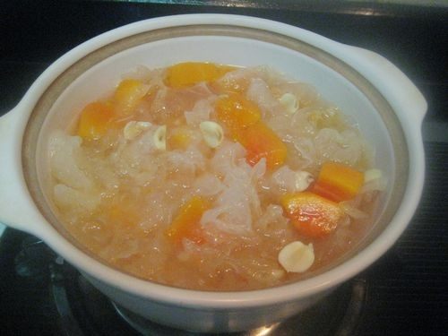 木瓜莲籽银耳汤步骤8