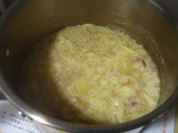枸杞酒糟蛋花羹步骤8