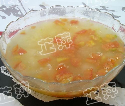 番茄银耳粥步骤5