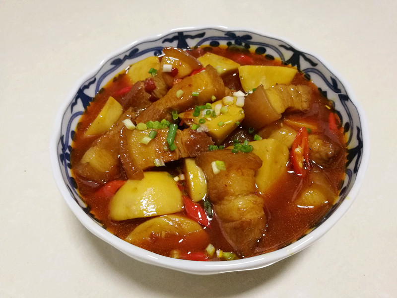 芋头红烧肉步骤16
