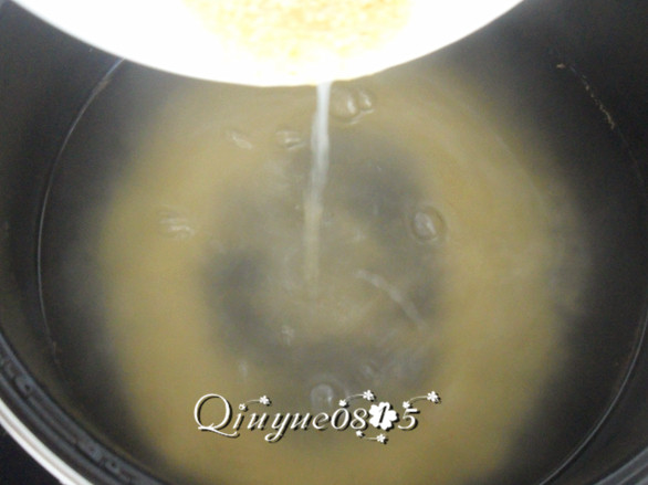 小米红薯血麦粥步骤4