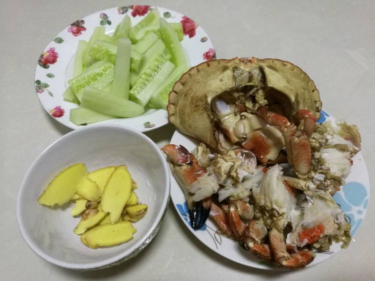 面包蟹烧黄瓜条步骤2