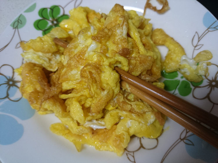 茴香炒鸡蛋步骤6