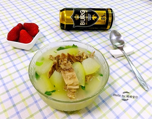 冬瓜鸭架汤步骤11