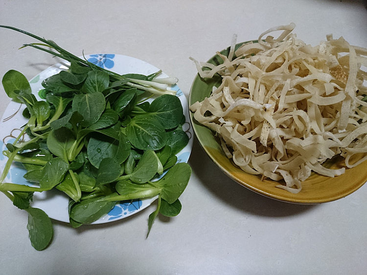 煮豆丝步骤1