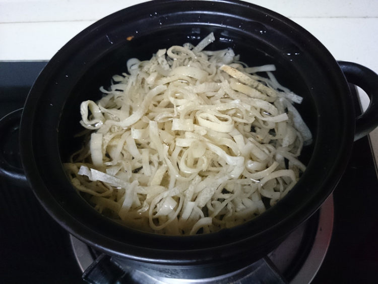 煮豆丝步骤2