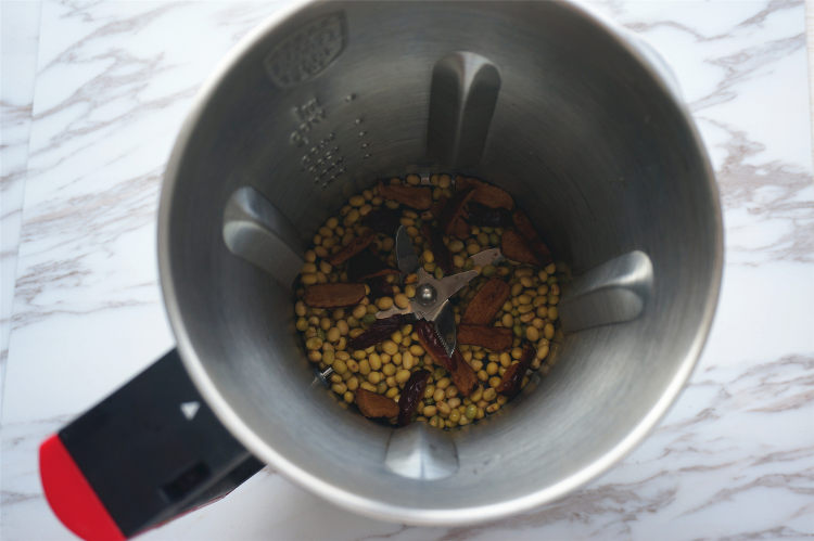 红枣豆浆,养血安神步骤3