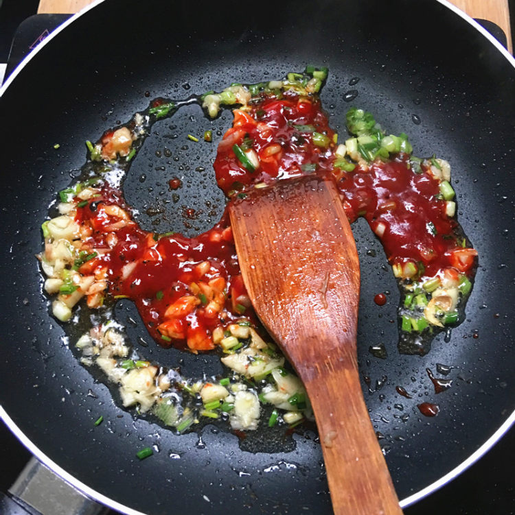 茄汁西葫芦肉饼步骤13