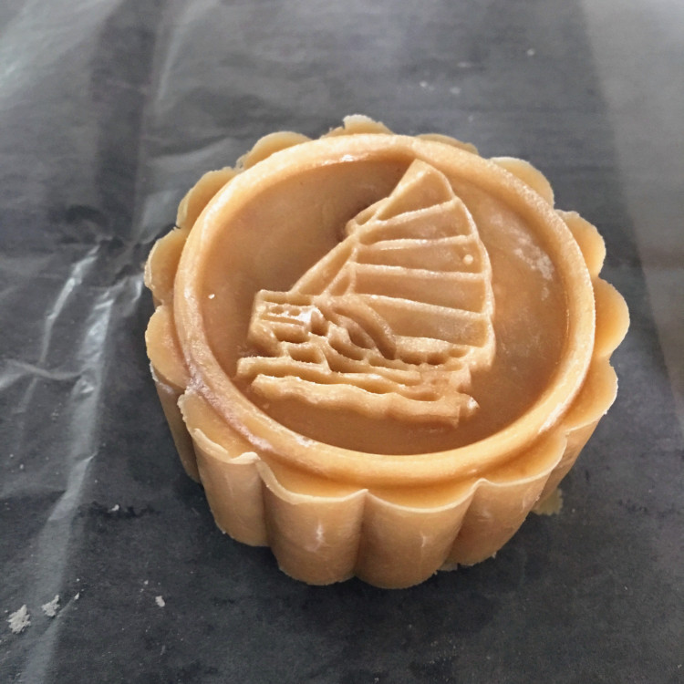 五仁玫瑰月饼步骤16