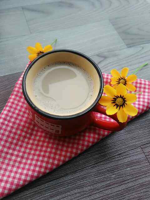 黑芝麻红枣豆浆步骤6