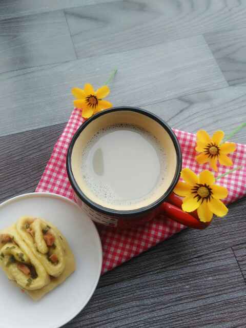 黑芝麻红枣豆浆步骤7