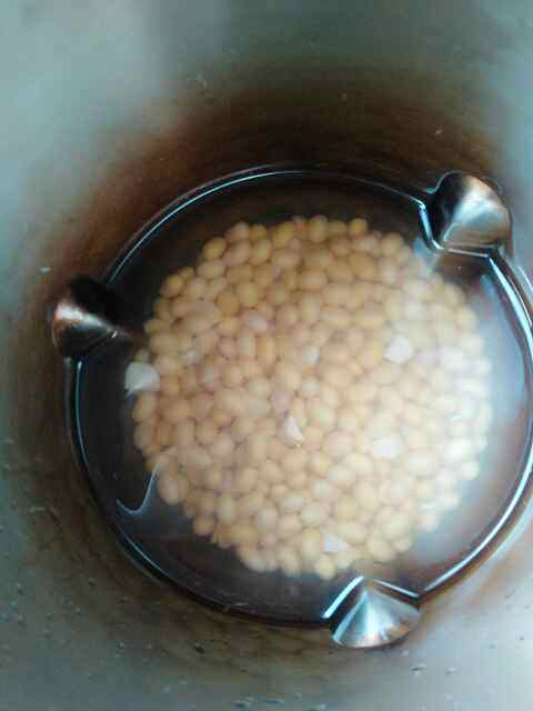 板栗花生豆浆步骤6
