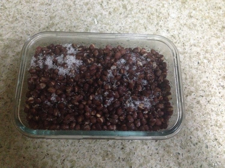 自制蜜红豆步骤5