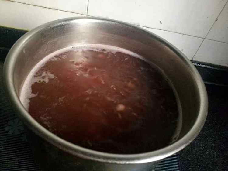红豆花生粥步骤6