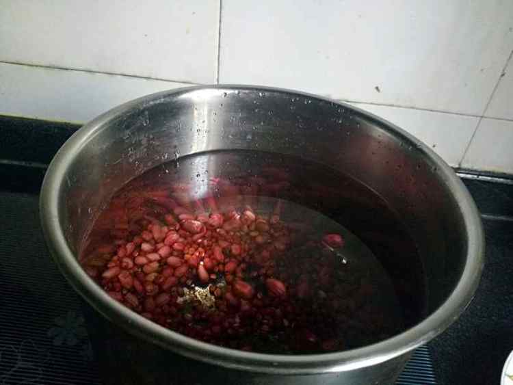 红豆花生粥步骤3