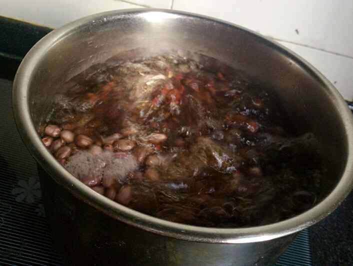 红豆花生粥步骤4