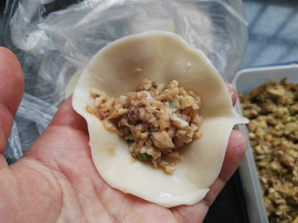 猪肉莲藕水饺步骤7