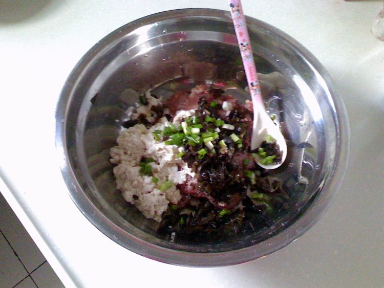 豆腐蒸肉步骤4