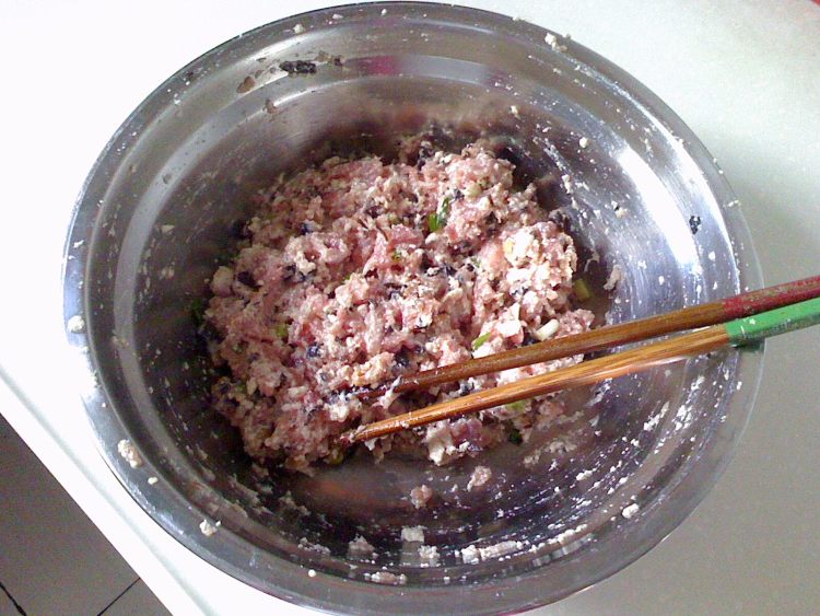 豆腐蒸肉步骤5