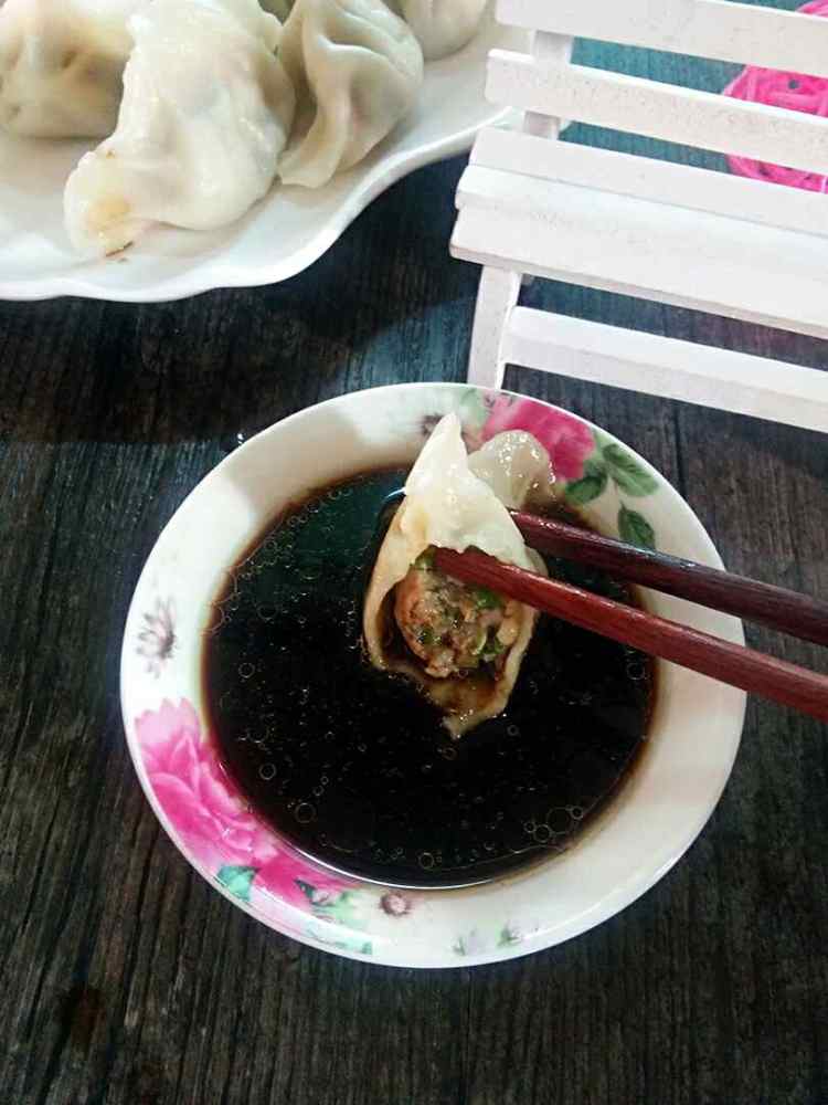 四季豆煮肉水饺步骤18