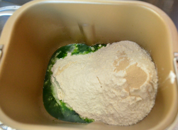 青麦汁红豆面包步骤2