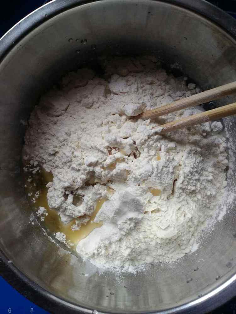 红豆花生玫瑰酥饼步骤1