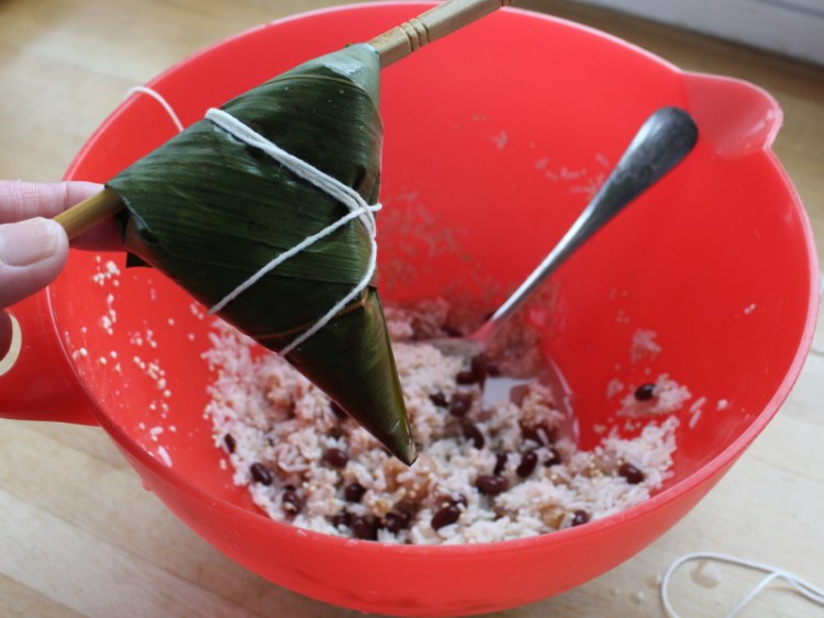 藜麦蜜豆粽#新鲜从这步骤7