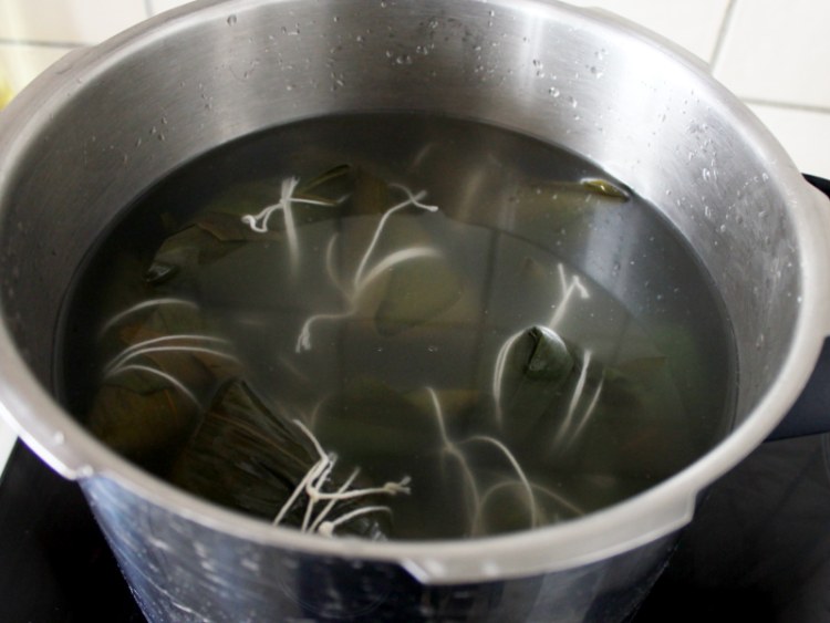藜麦蜜豆粽#新鲜从这步骤8