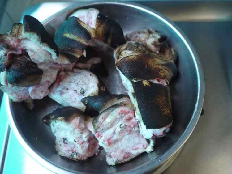 香菇黄豆猪蹄煲步骤3