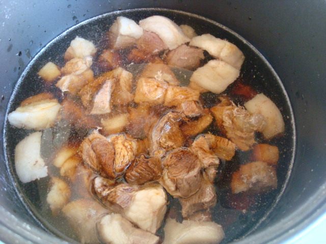香菇红枣炖羊肉步骤6