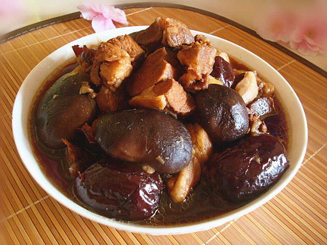 香菇红枣炖羊肉步骤10