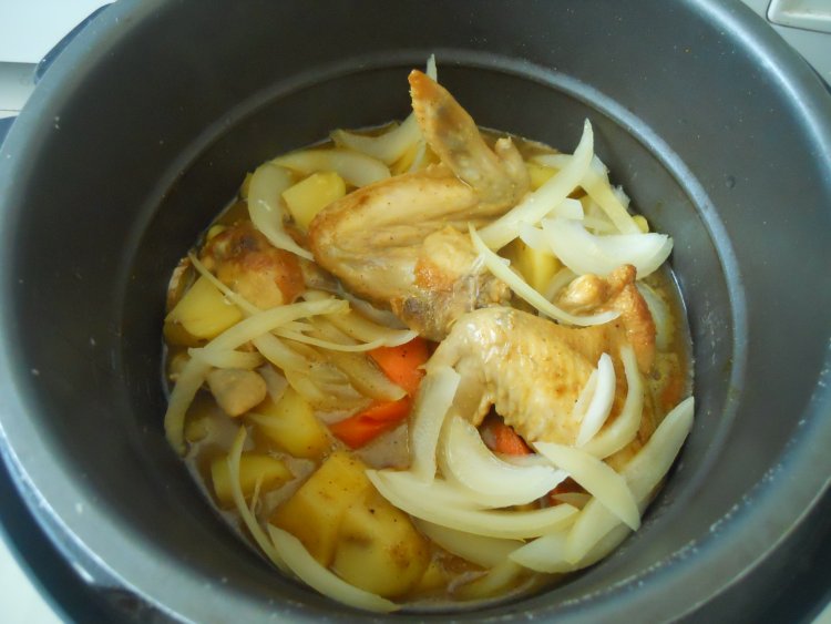 咖喱鸡翅步骤10