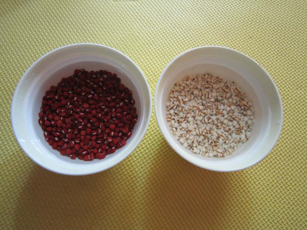 红豆薏米红枣枸杞粉步骤1