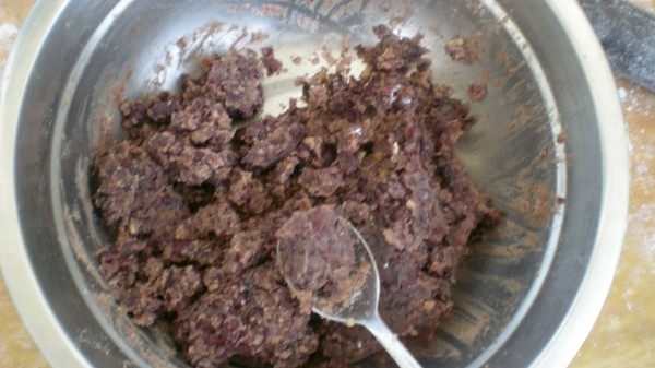 红豆沙饺子步骤1