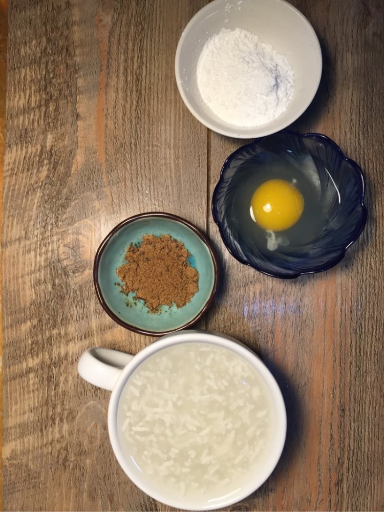 红糖酒酿小圆子步骤1