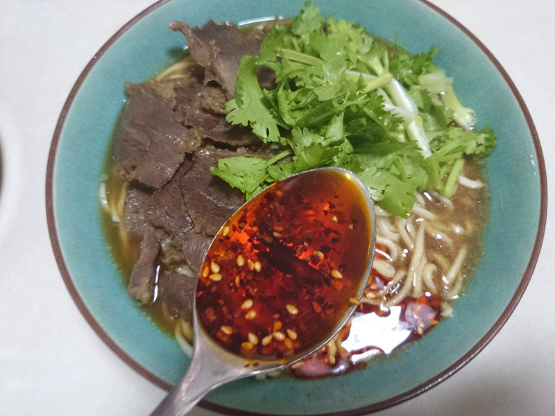 卤汁牛肉面步骤10