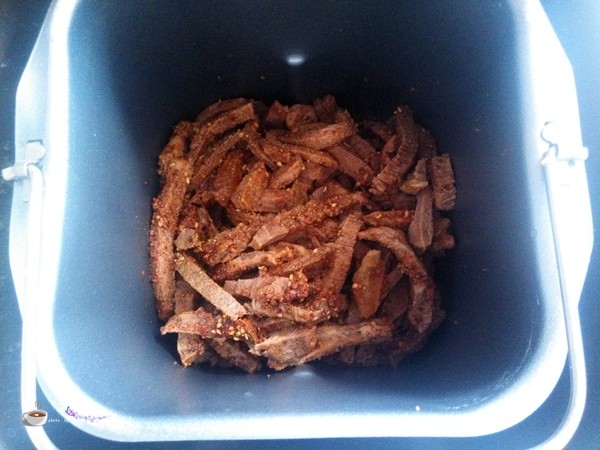 面包机版麻辣牛肉干步骤7