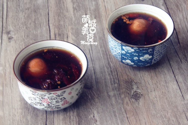 红枣枸杞鸡蛋桂圆茶步骤6