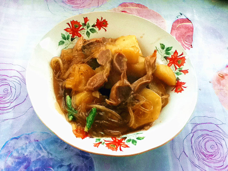 酱炖鸡胗步骤14