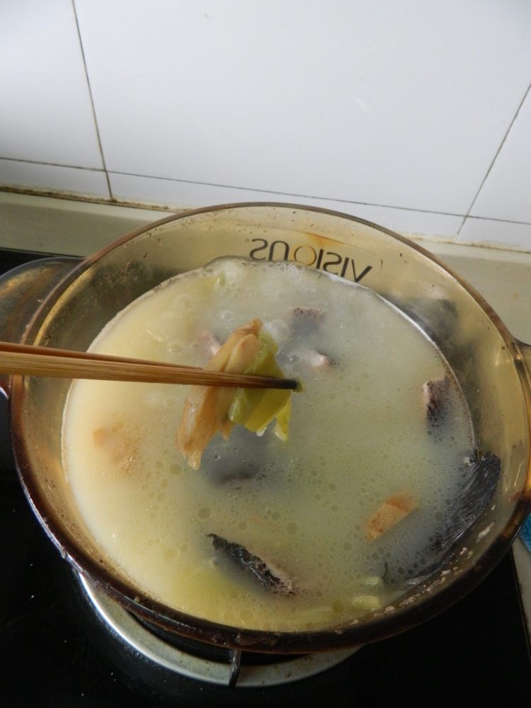 滋补黑鱼汤步骤10