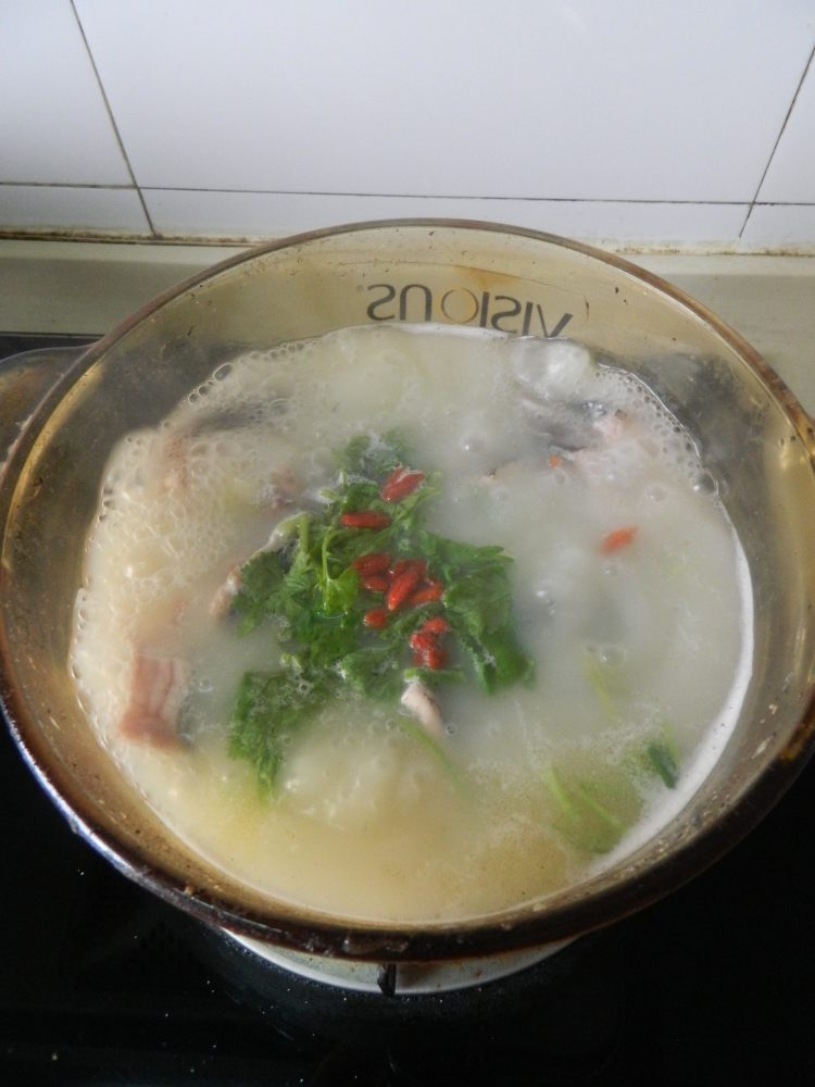 滋补黑鱼汤步骤13