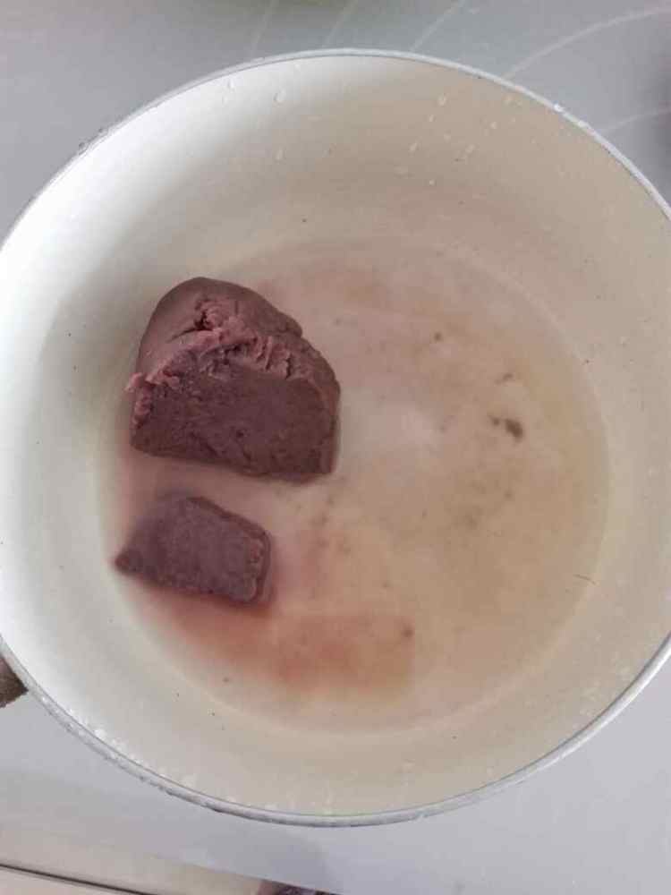 红豆水羊羹步骤2