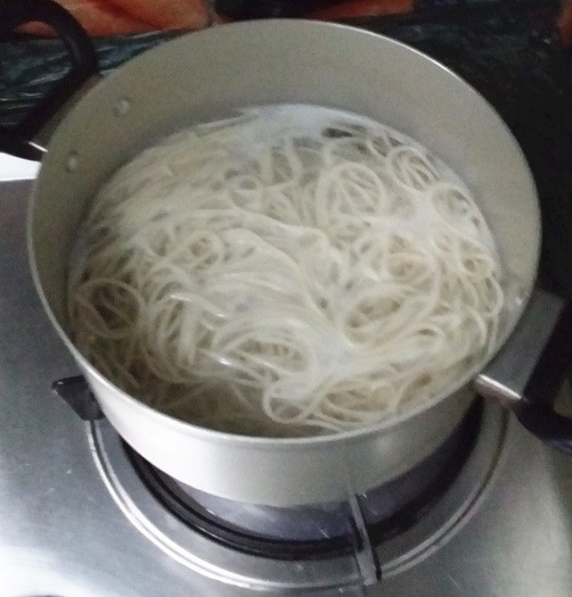 肉圆猪肝青菜小煮面步骤11