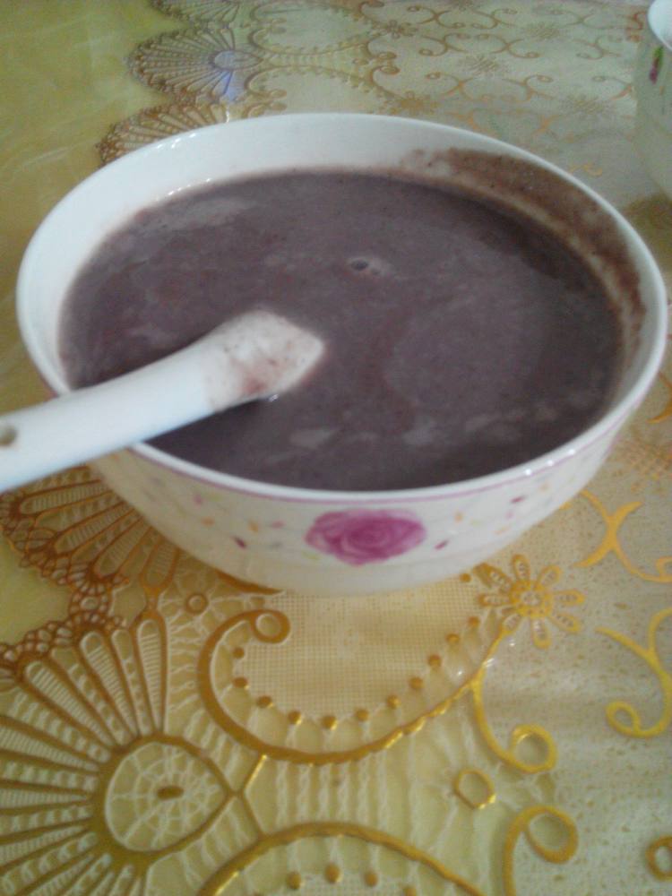 大枣黑豆米糊步骤4