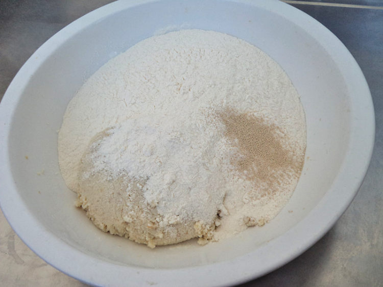 豆渣红枣卷步骤2