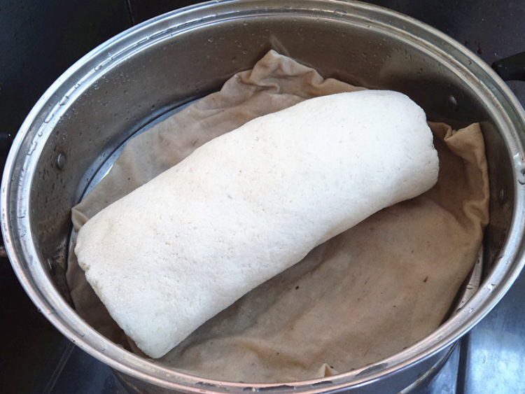 豆渣红枣卷步骤8