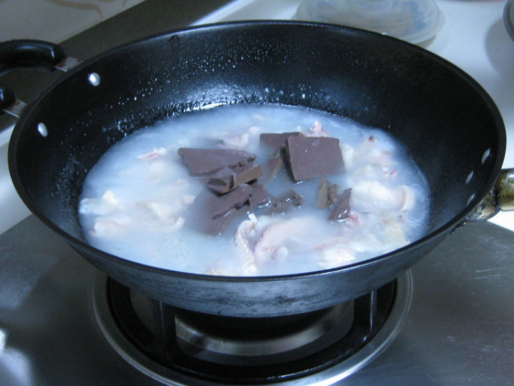 菠菜羊肉汤步骤7