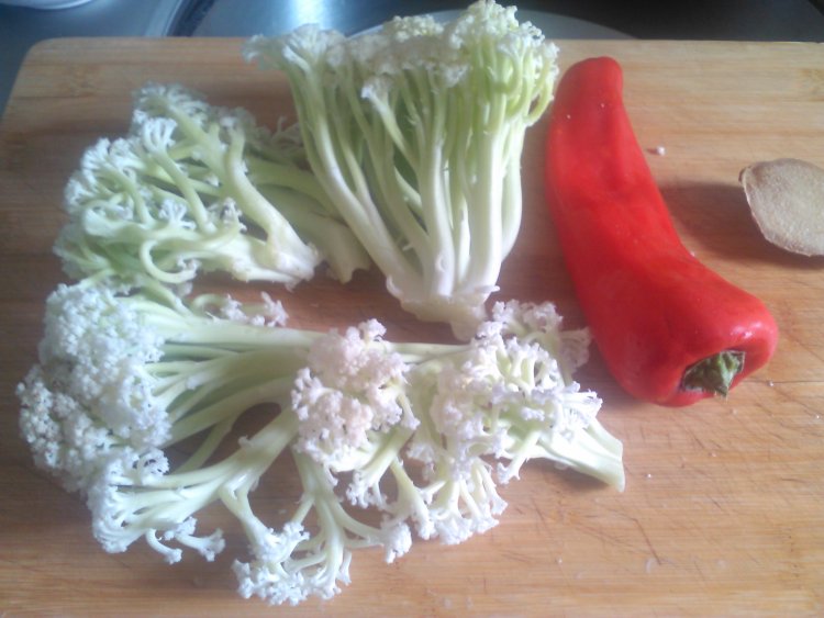 牛肉有机菜花步骤3