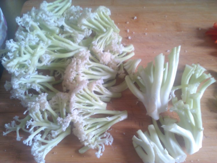 牛肉有机菜花步骤4